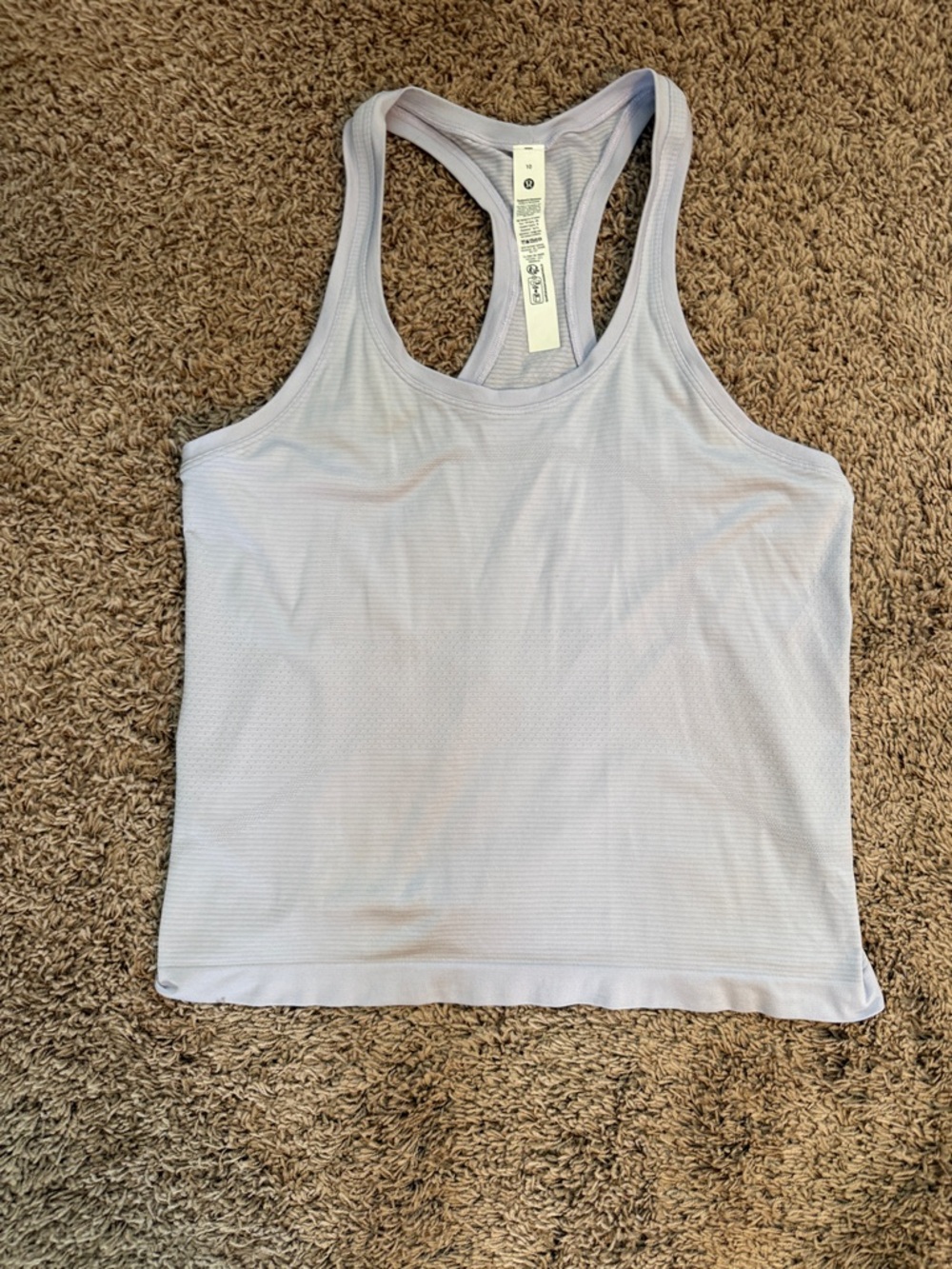 lululemon athletica Lavender Racerback Tank